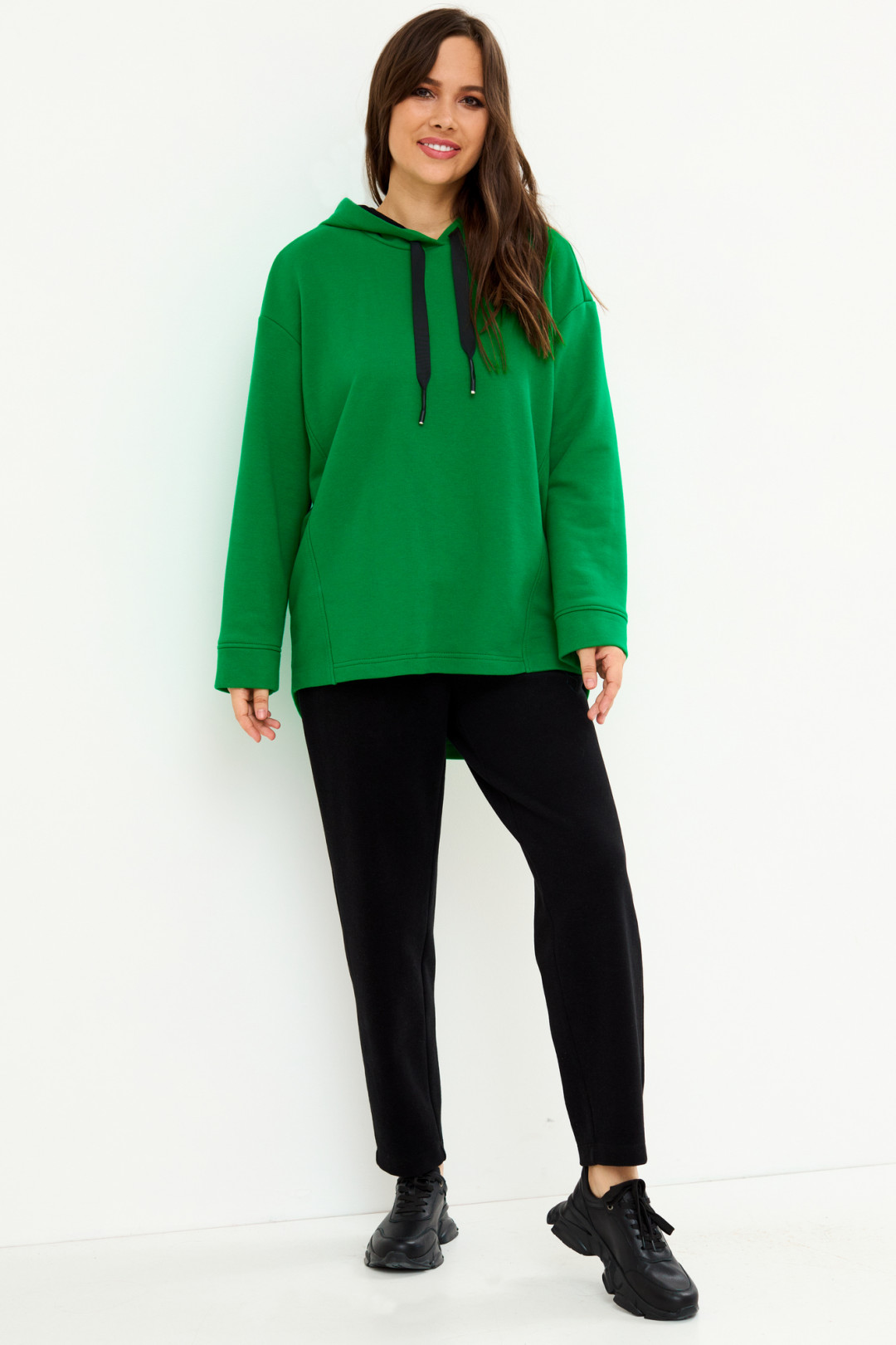 Костюм Магия Моды 2162 зеленый+ черный - фото 1